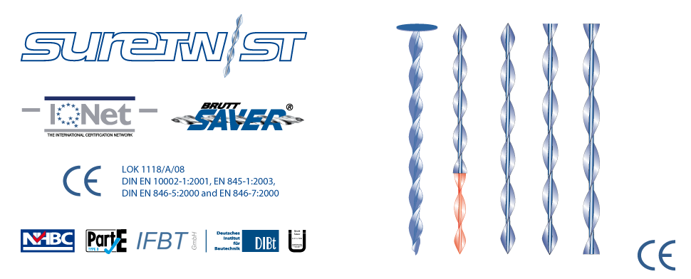 Helical Bars & Fixings